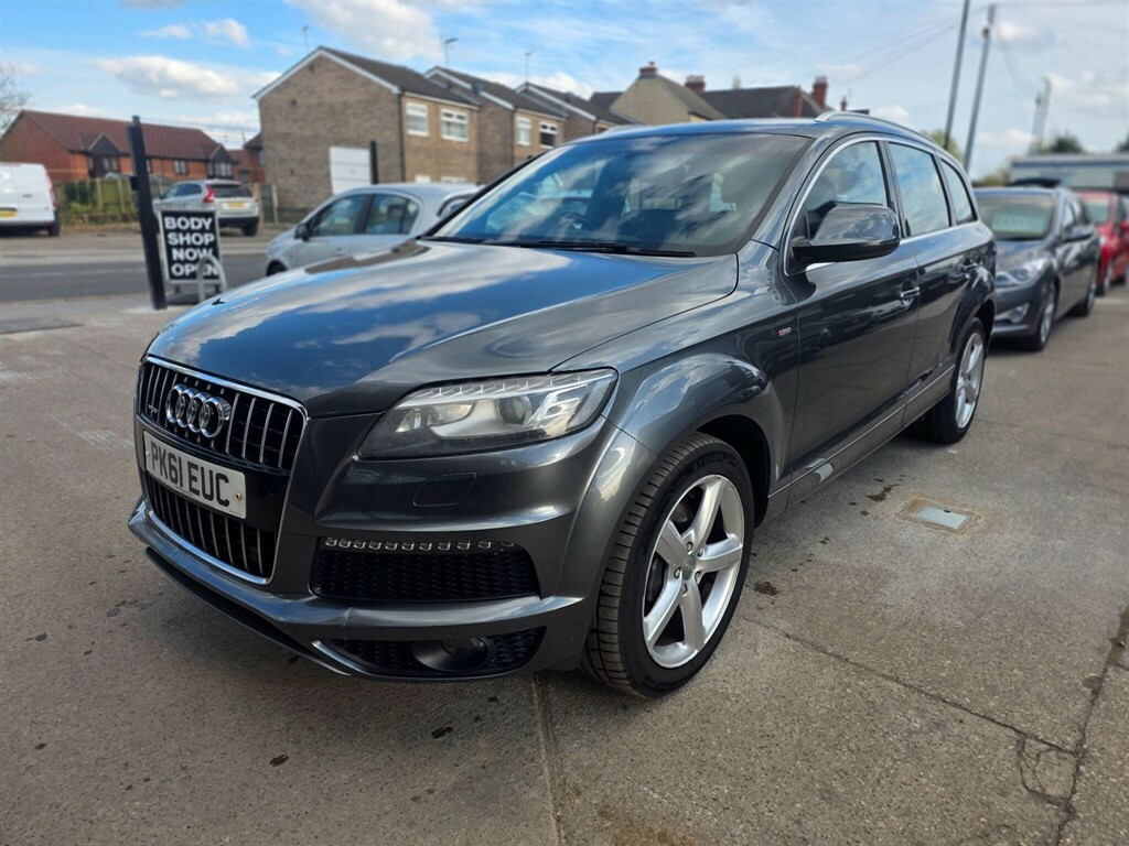 Audi Q7 3.0 Tdi V6 S Line Tiptronic Quattro Euro 5 Ss 5 PK61EUC Grey #3