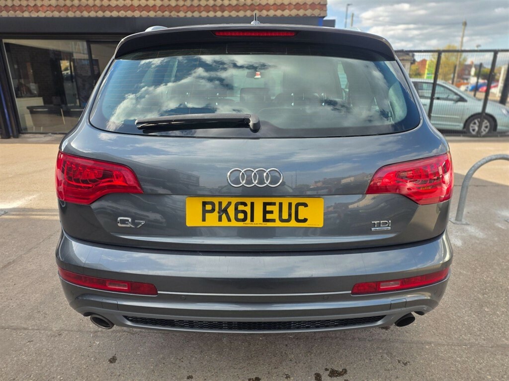 Audi Q7 3.0 Tdi V6 S Line Tiptronic Quattro Euro 5 Ss 5 PK61EUC Grey #5