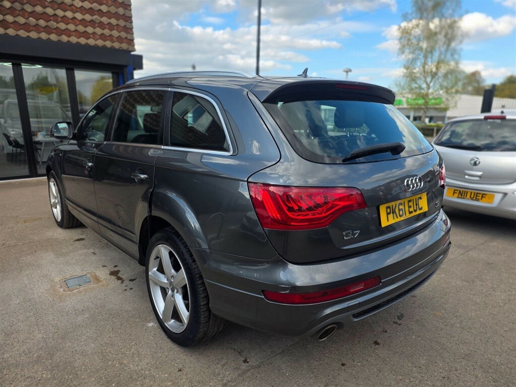 Audi Q7 3.0 Tdi V6 S Line Tiptronic Quattro Euro 5 Ss 5 PK61EUC Grey #4