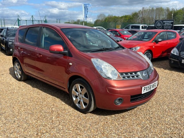 Nissan Note 1.6 16V Tekna Hatchback Euro 4 11 PX58WSU Orange #5