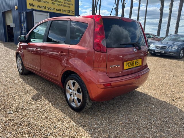 Nissan Note 1.6 16V Tekna Hatchback Euro 4 11 PX58WSU Orange #6