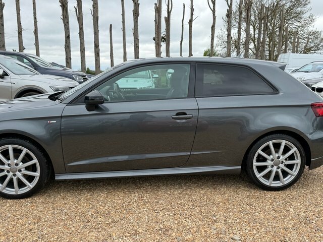 Audi A3 2.0 Tdi Black Edition Hatchback S Troni OE17YOD Black #5