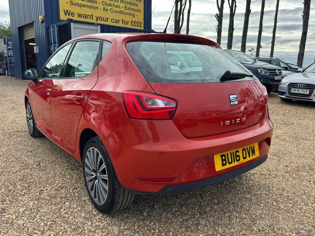 Seat Ibiza 1.2 Tsi Connect Hatchback Euro 6 BU16OVM Red #5
