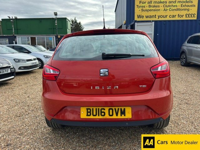 Seat Ibiza 1.2 Tsi Connect Hatchback Euro 6 BU16OVM Red #4