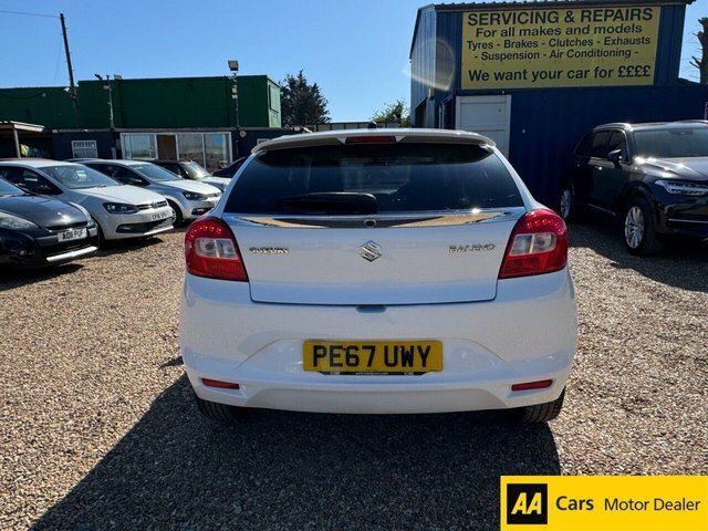 Suzuki Baleno 1.0 Boosterjet Sz-t Hatchback Eu PE67UWY White #4