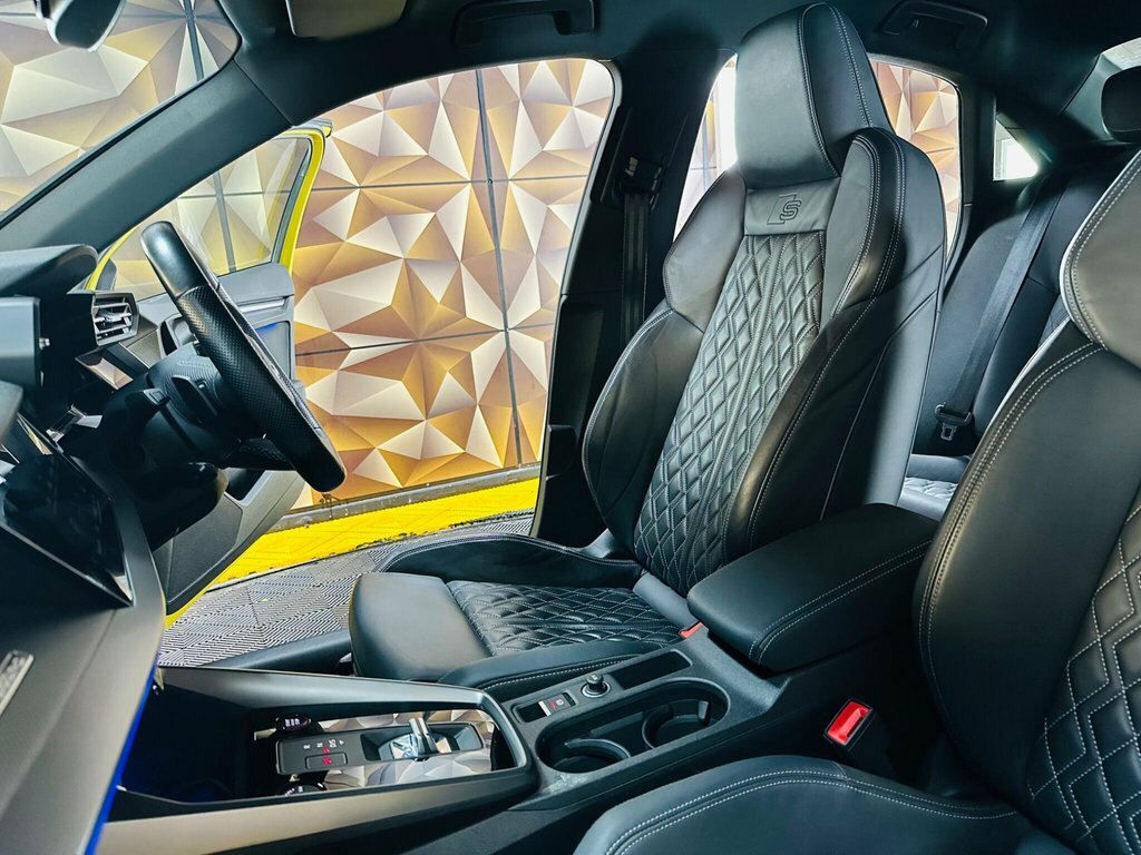 Audi S3 Saloon SH21EFW Yellow #3