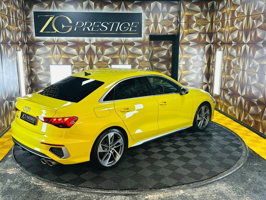 Audi S3 Saloon SH21EFW Yellow #6