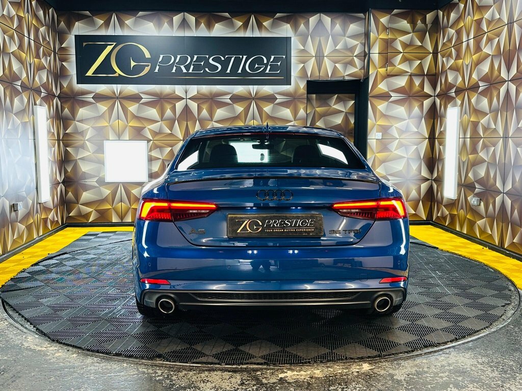 Audi A5 2L Black Edition Blue #3