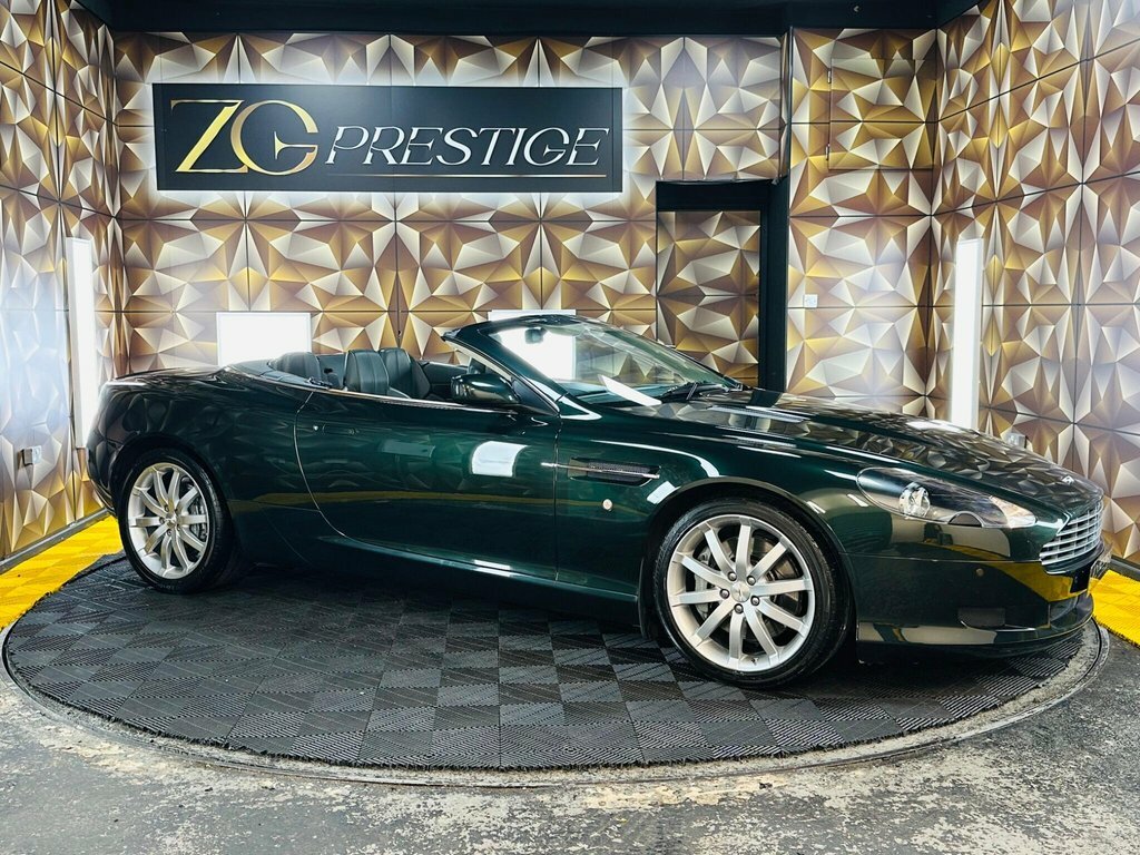 Aston Martin DB9 Convertible Green