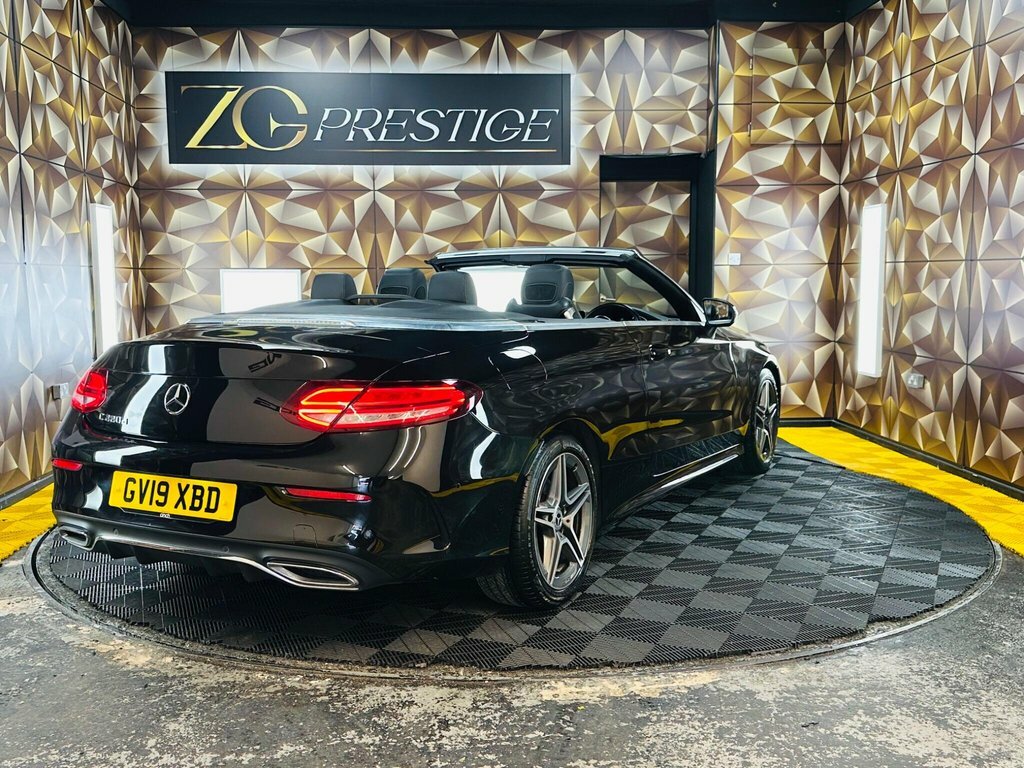 Mercedes-Benz C Class 2L Amg Line GV19XBD Black #6