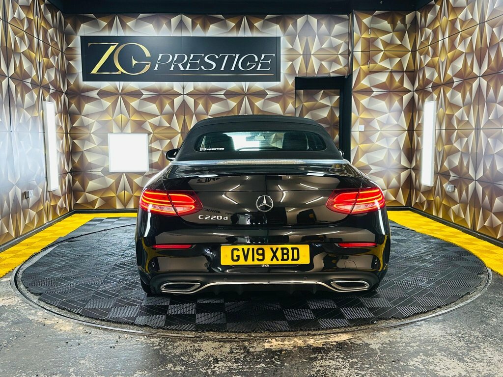 Mercedes-Benz C Class 2L Amg Line GV19XBD Black #4