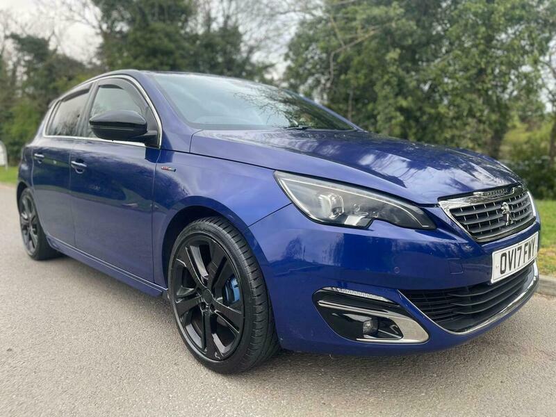 Peugeot 308 1.2 Puretech Gt Line Euro 6 Ss OV17FWY Blue #6