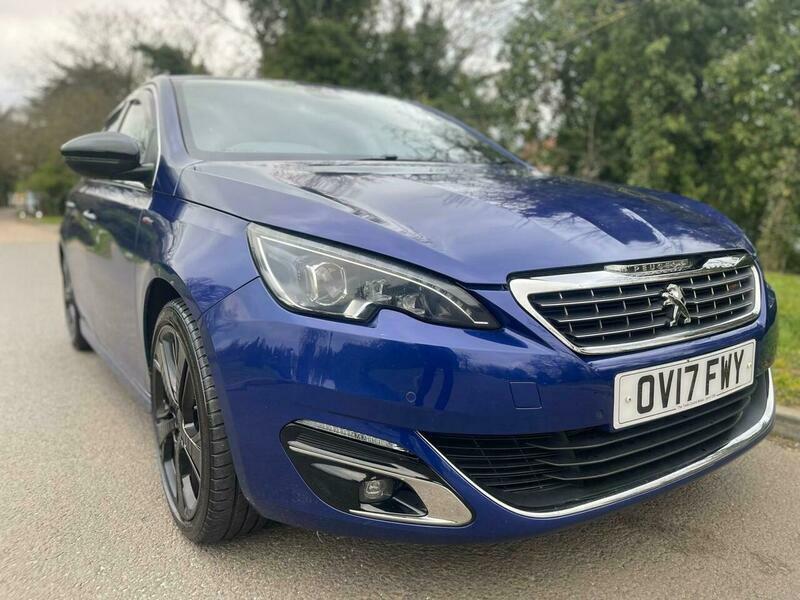 Peugeot 308 1.2 Puretech Gt Line Euro 6 Ss OV17FWY Blue #5