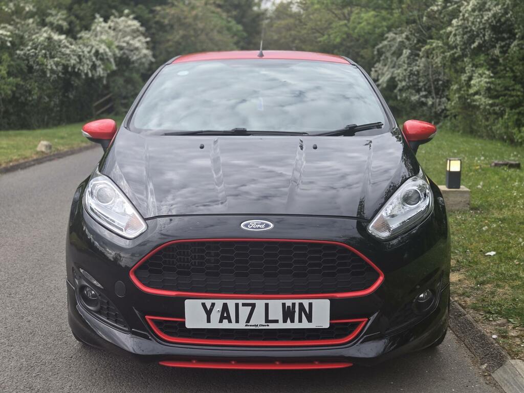 Ford Fiesta 1.0T Ecoboost St-line Euro 6 Ss YA17LWN Black #3