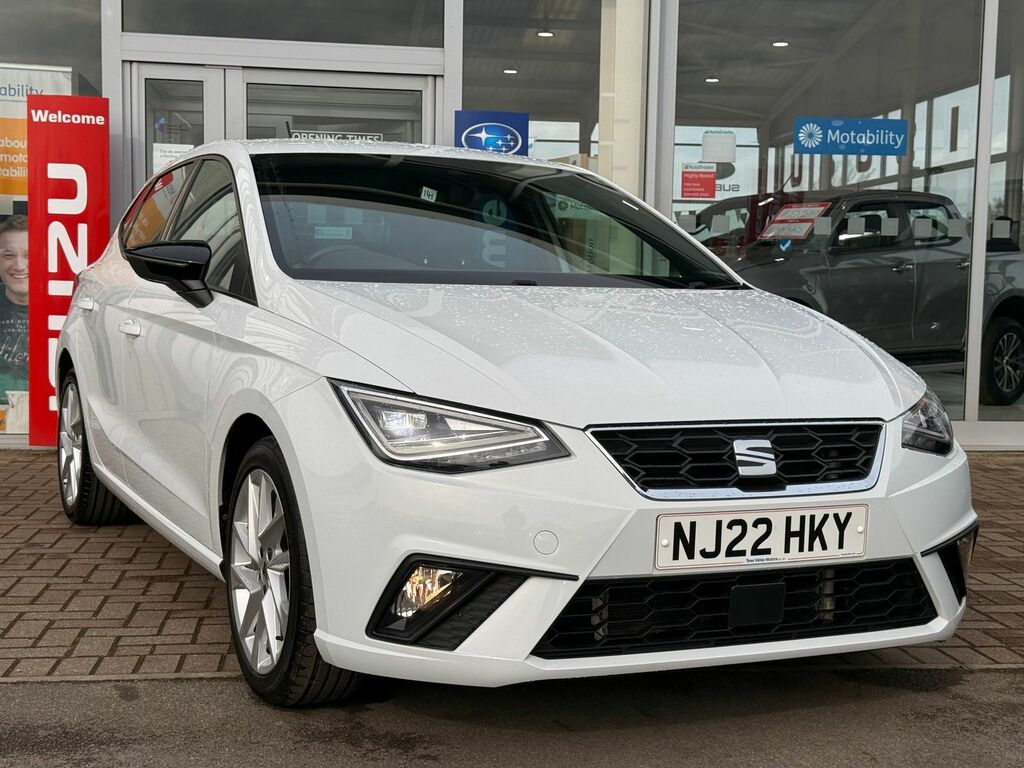 Seat Ibiza 1.0 Tsi Fr Hatchback Euro 6 Ss White