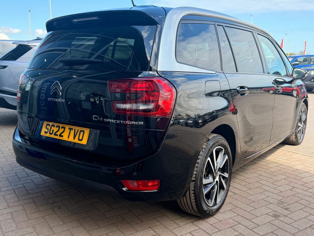 Citroen Grand C4 SpaceTourer 1.2 Puretech Sense Mpv Eat8 Euro 6 Ss SG22TVO Black #3