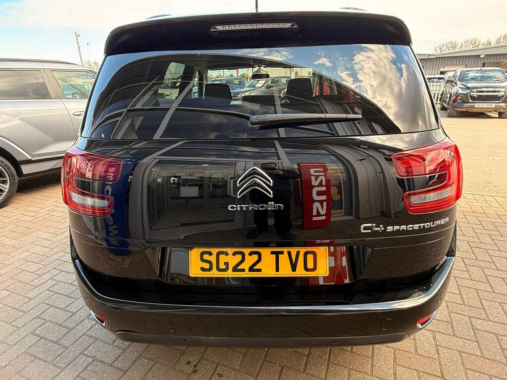 Citroen Grand C4 SpaceTourer 1.2 Puretech Sense Mpv Eat8 Euro 6 Ss SG22TVO Black #4