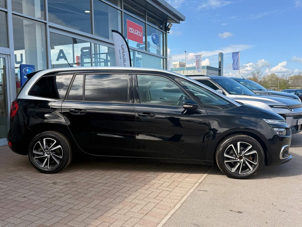 Citroen Grand C4 SpaceTourer 1.2 Puretech Sense Mpv Eat8 Euro 6 Ss SG22TVO Black #2