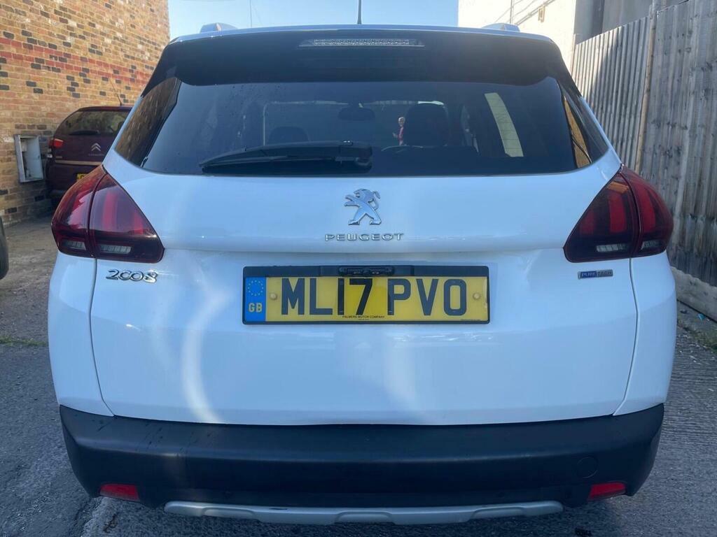 Peugeot 2008 1.2 Puretech Allure Eat Euro 6 S S ML17PVO White #4
