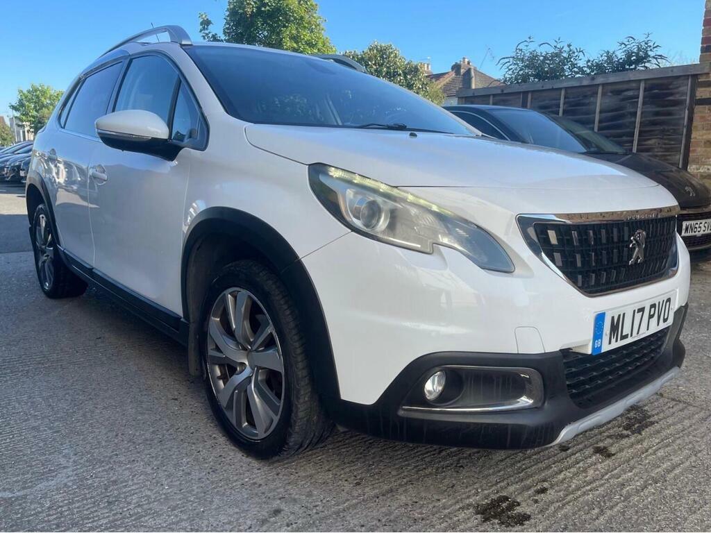 Peugeot 2008 1.2 Puretech Allure Eat Euro 6 S S ML17PVO White #6