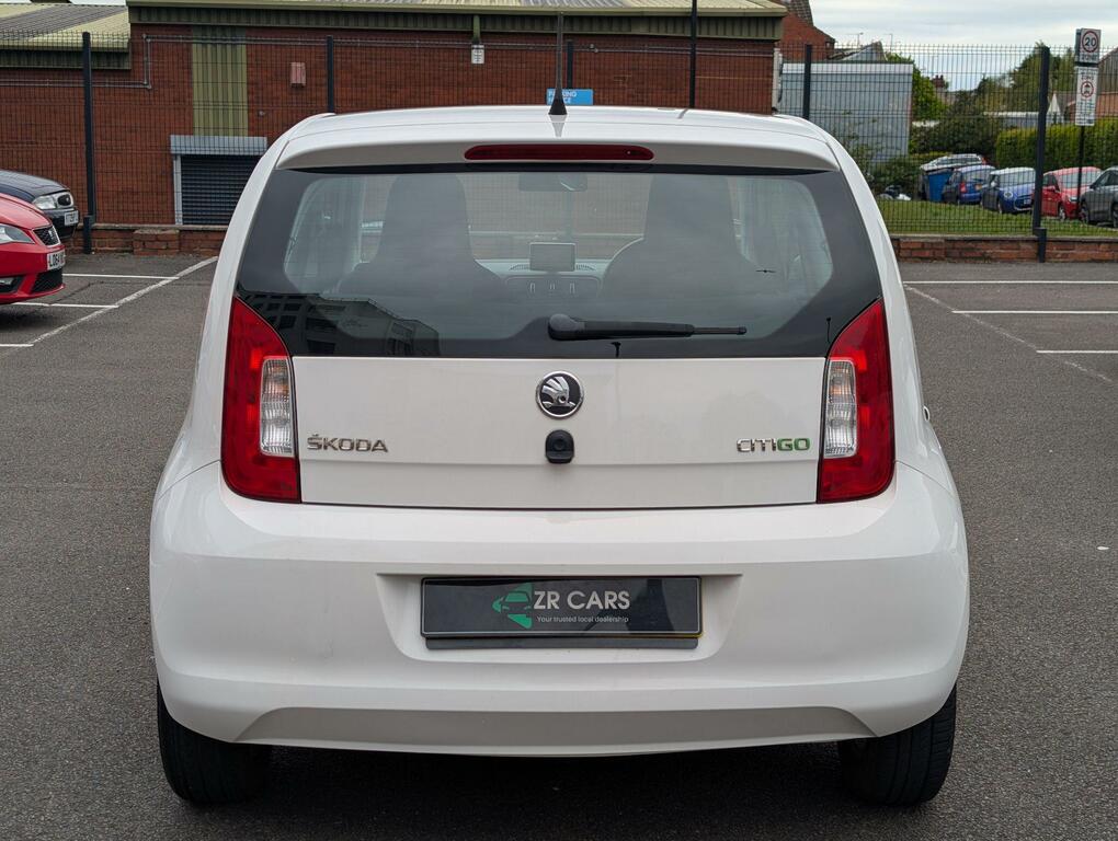 Skoda Citigo 1.0 Mpi Greentech Elegance Euro 5 Ss DV18YHZ White #4
