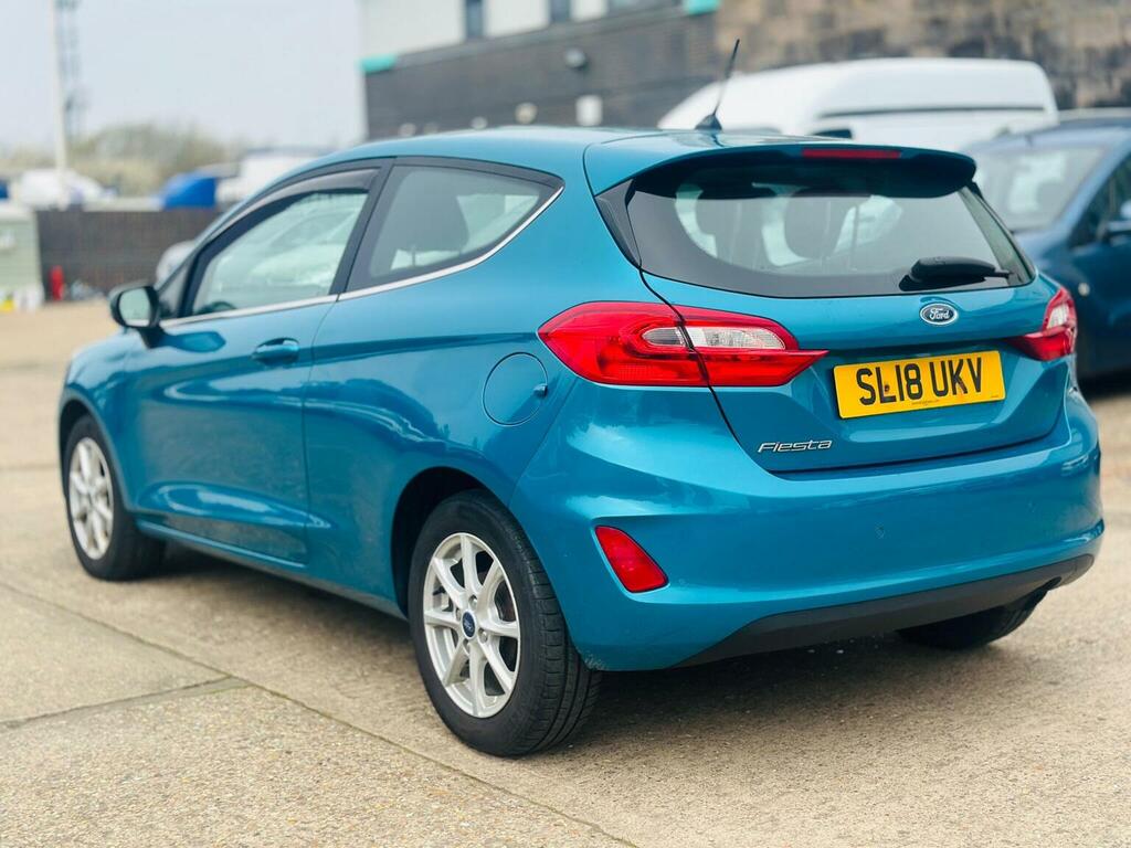 Ford Fiesta Hatchback 1.0T Ecoboost Zetec Euro 6 Ss 20 SL18UKV Blue #3