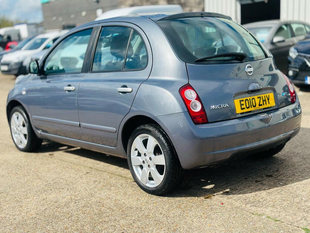 Nissan Micra Hatchback 1.2 16V N-tec 201010 EO10ZHY Grey #3