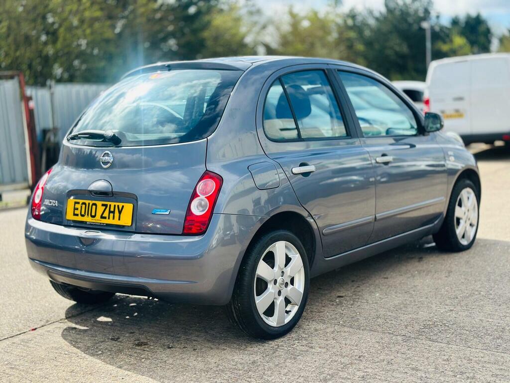 Nissan Micra Hatchback 1.2 16V N-tec 201010 EO10ZHY Grey #4
