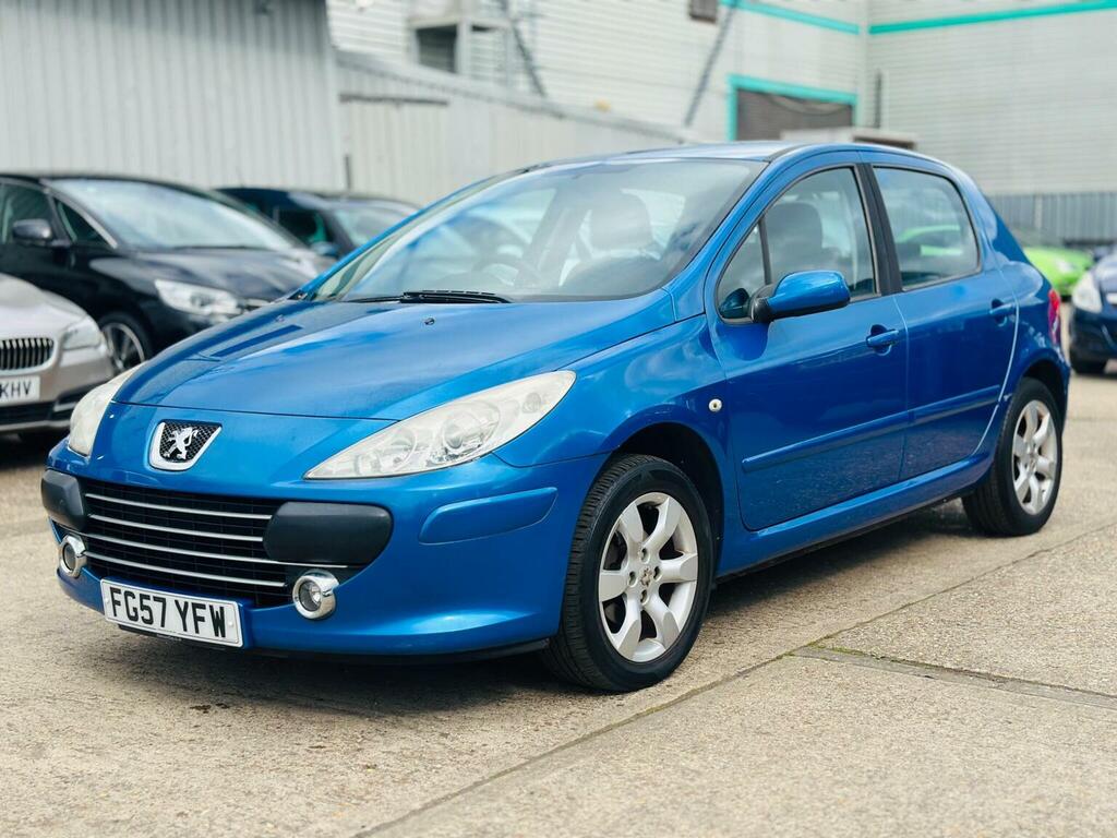 Peugeot 307 Hatchback 1.6 16V S 200757 Blue #2