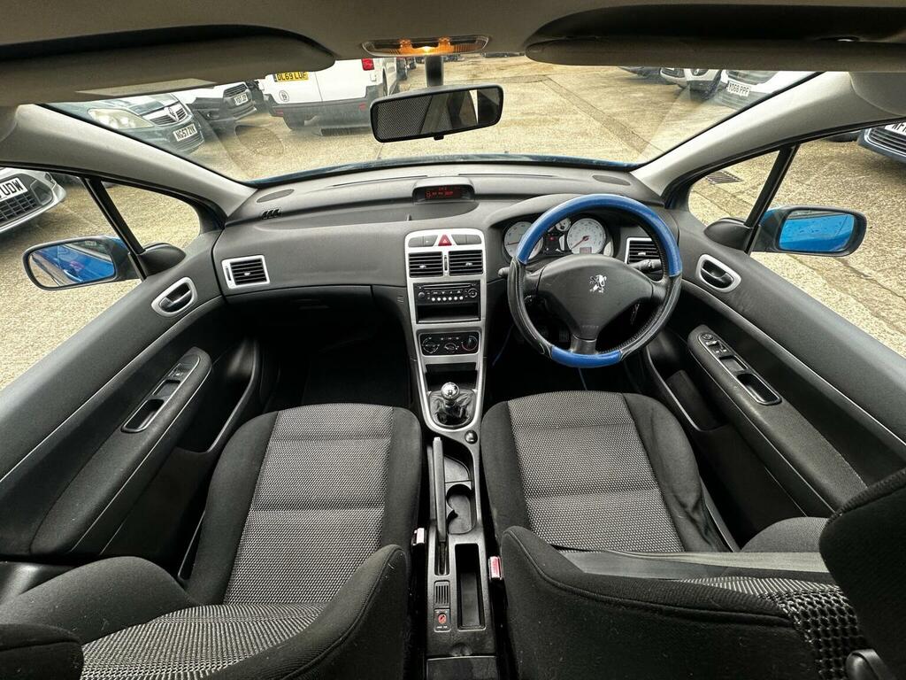 Peugeot 307 Hatchback 1.6 16V S 200757 Blue #5