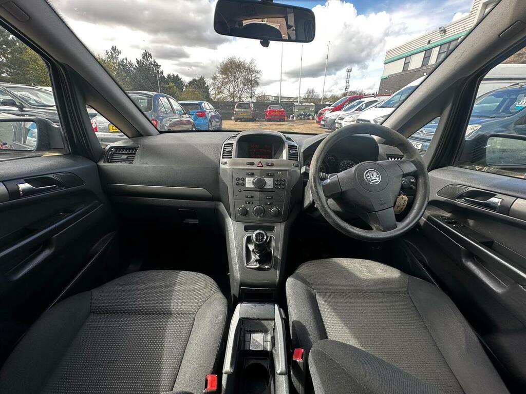 Vauxhall Zafira Mpv 1.6 Life Euro 4 200857 Blue #5