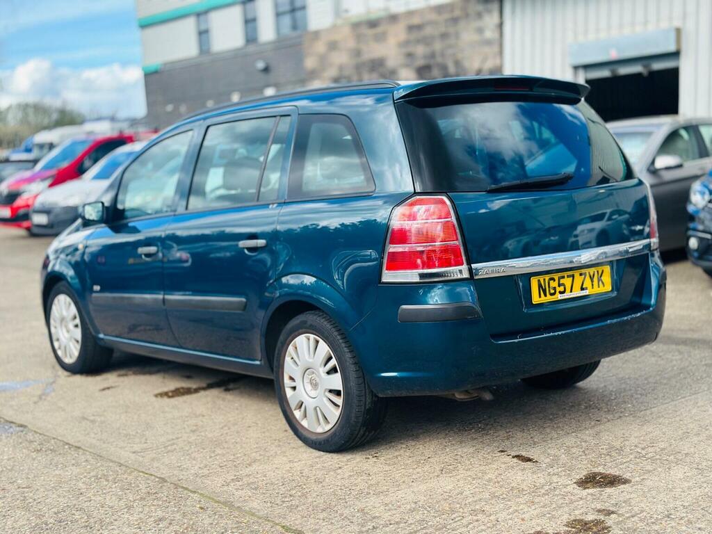 Vauxhall Zafira Mpv 1.6 Life Euro 4 200857 Blue #3