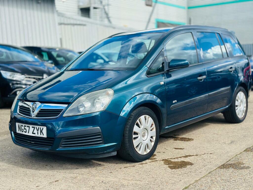 Vauxhall Zafira Mpv 1.6 Life Euro 4 200857 Blue #2