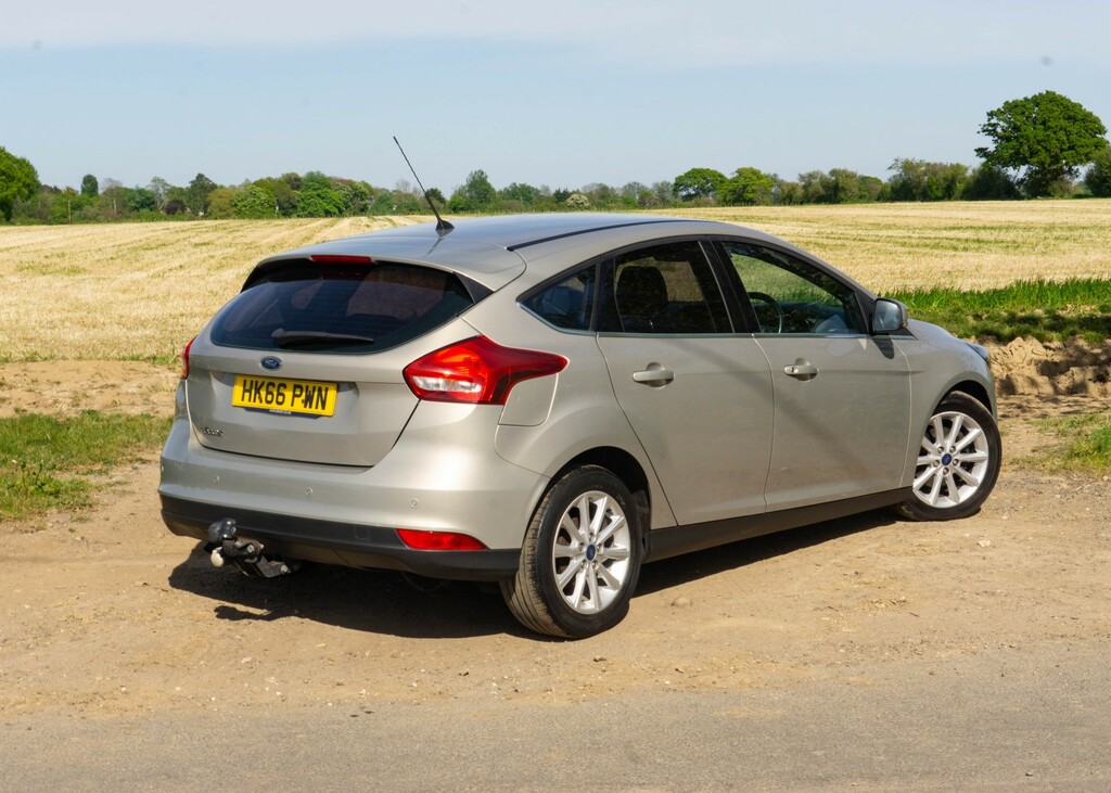 Ford Focus 1.5 Tdci Titanium 2016 HK66PWN Silver #5