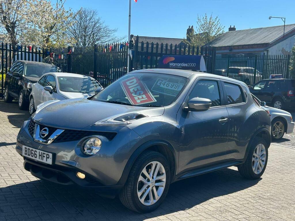 Nissan Juke 1.5 Dci N-connecta Euro 6 S S BD66HFP Grey #3