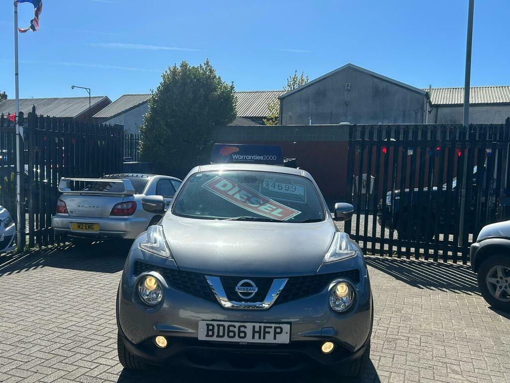 Nissan Juke 1.5 Dci N-connecta Euro 6 S S BD66HFP Grey #2