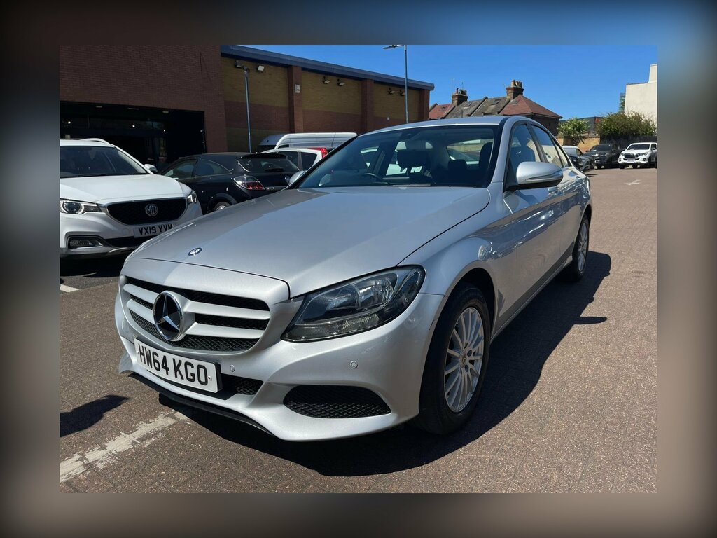 Mercedes-Benz C Class 2.0 C200 Se 7G-tronic Euro 6 Ss HW64KGO Silver #2