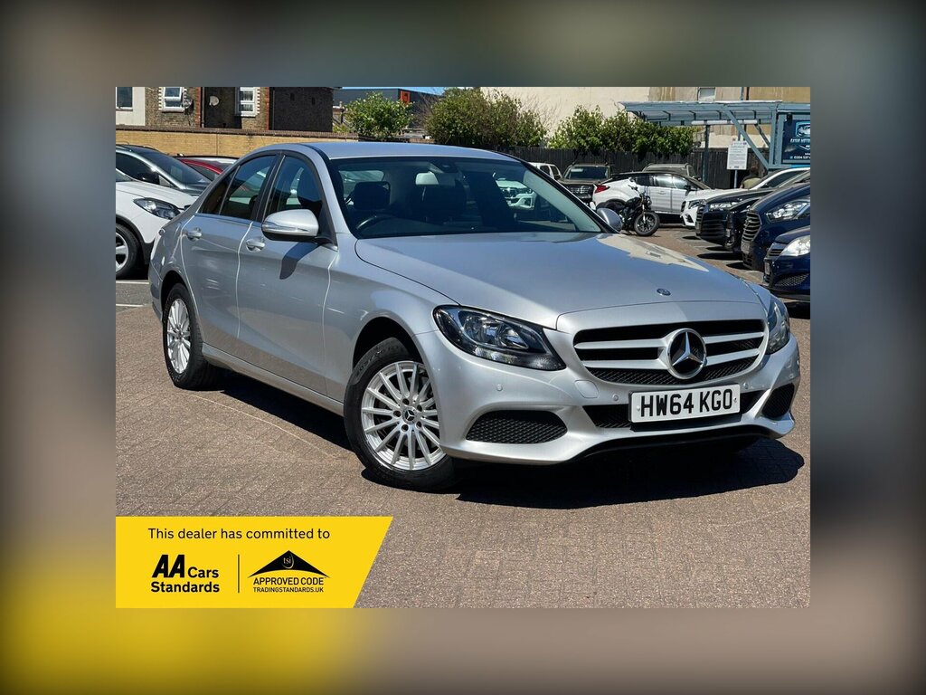Mercedes-Benz C Class 2.0 C200 Se 7G-tronic Euro 6 Ss Silver