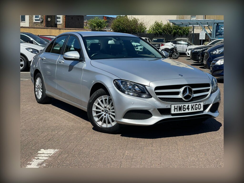Mercedes-Benz C Class 2.0 C200 Se 7G-tronic Euro 6 Ss HW64KGO Silver #4