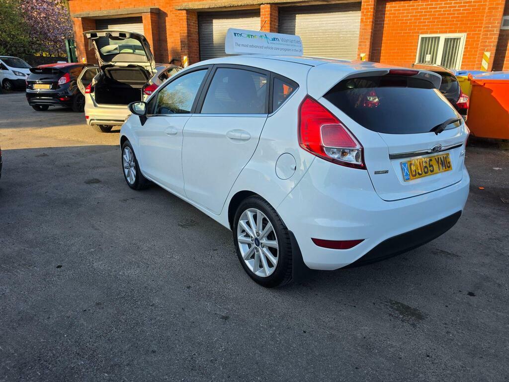 Ford Fiesta 1.0T Ecoboost Titanium Euro 6 S S GJ65YMG White #3