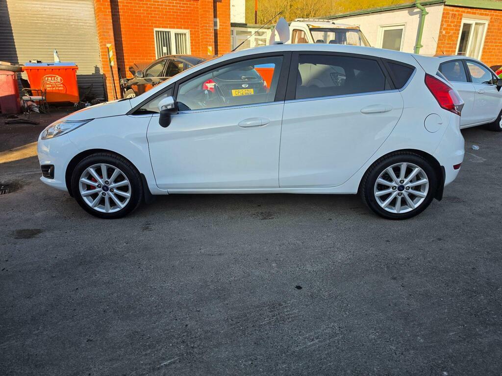 Ford Fiesta 1.0T Ecoboost Titanium Euro 6 S S GJ65YMG White #5