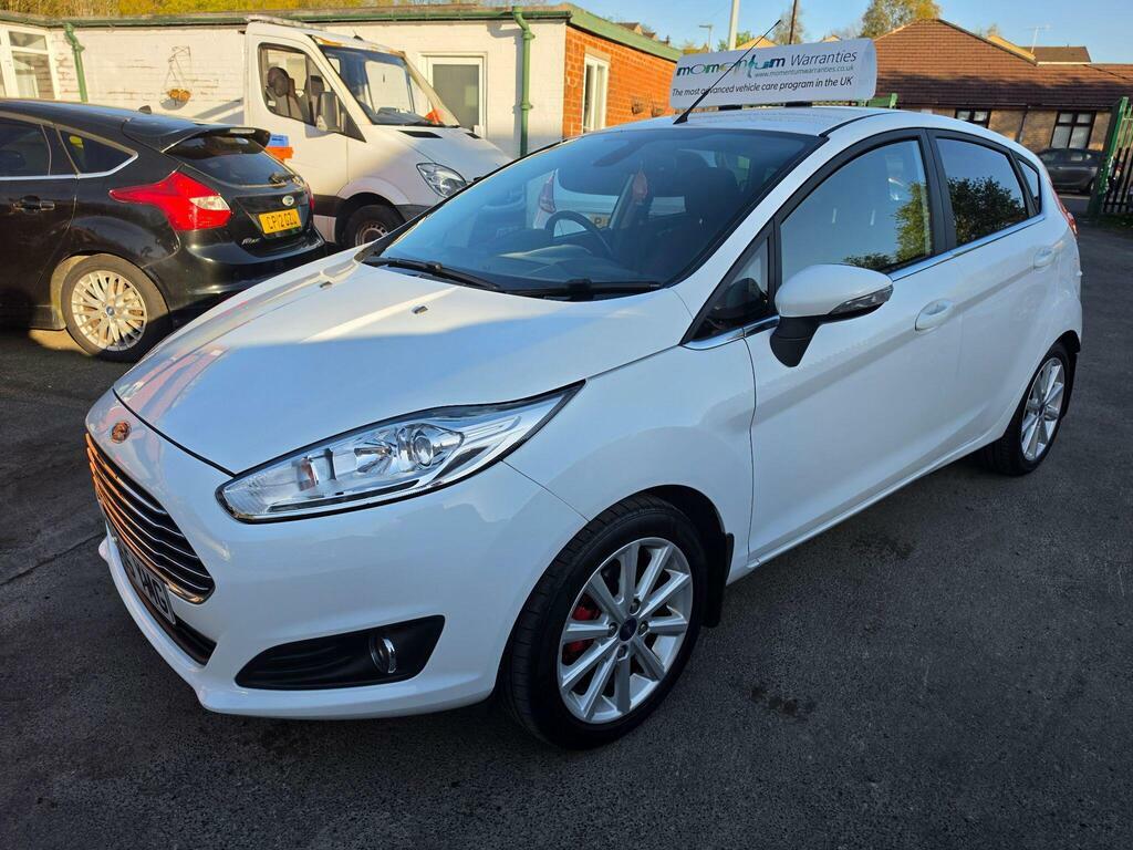 Ford Fiesta 1.0T Ecoboost Titanium Euro 6 S S GJ65YMG White #2