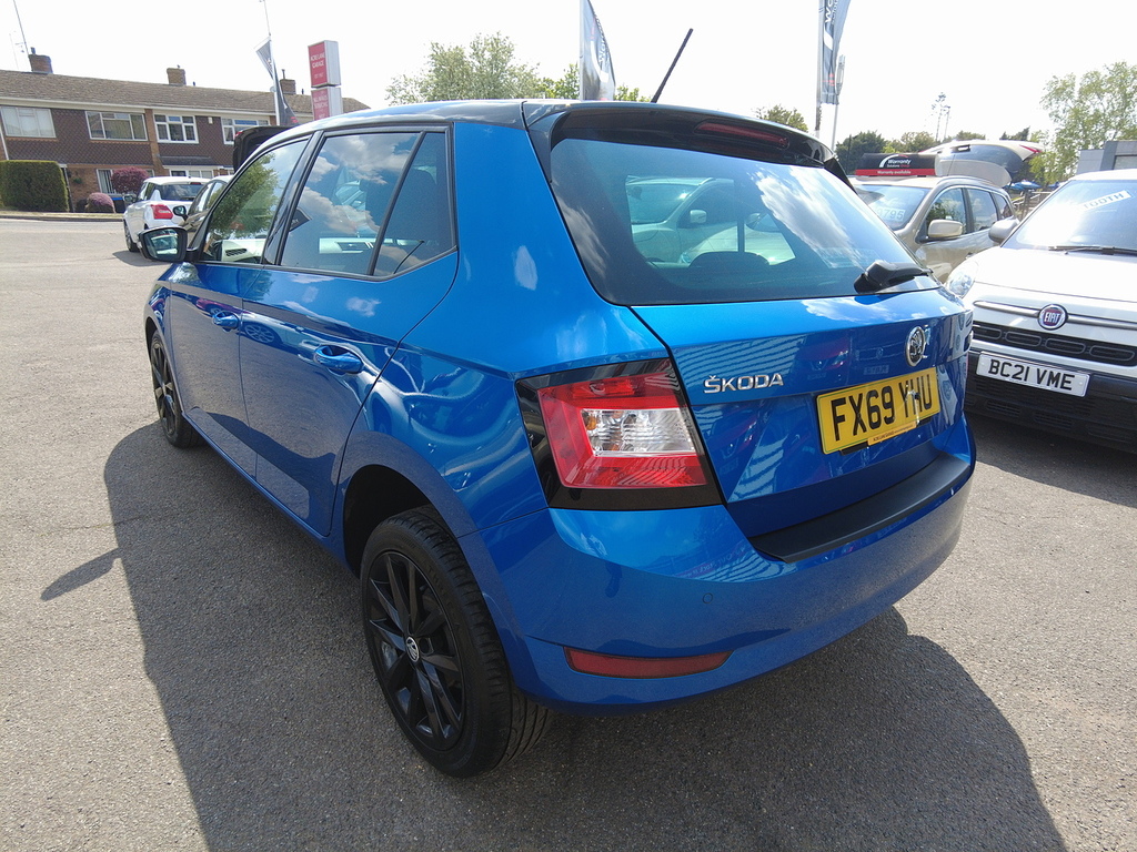 Skoda Fabia Tsi Colour Edition FX69YHU Blue #4