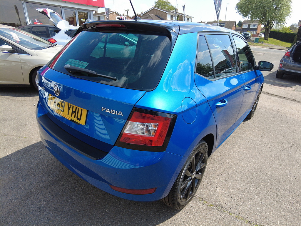 Skoda Fabia Tsi Colour Edition FX69YHU Blue #2