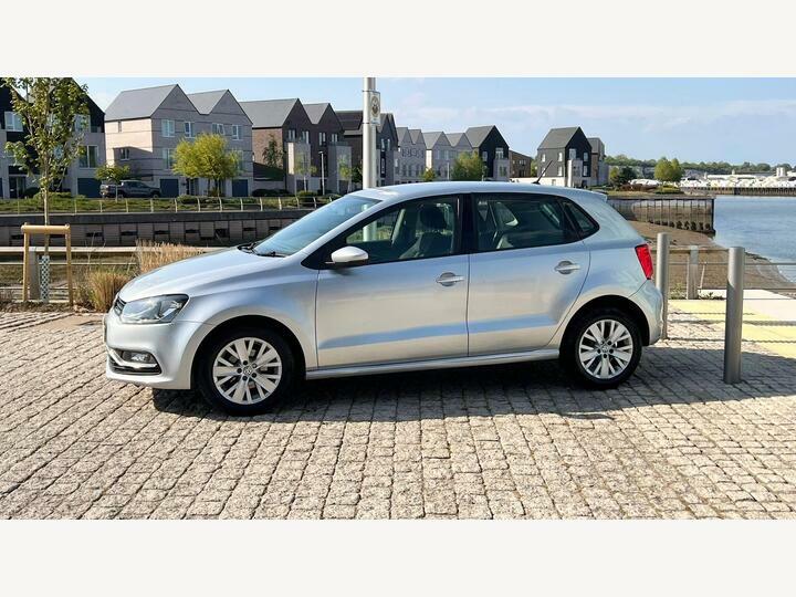 Volkswagen Polo 1.0 Bluemotion Tech Se Euro 6 Ss LO64WUH Silver #4