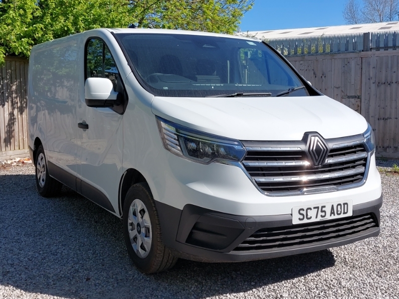 Renault Trafic Sl30 Blue Dci 150 Advance Safety Van Eag9 White