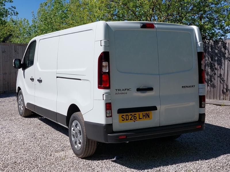 Renault Trafic Ll30 Blue Dci 150 Advance Safety Van Eag9 White #2