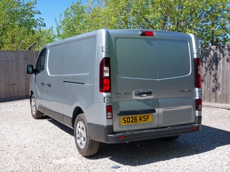 Renault Trafic Ll30 Blue Dci 130 Advance Safety Van Grey #2
