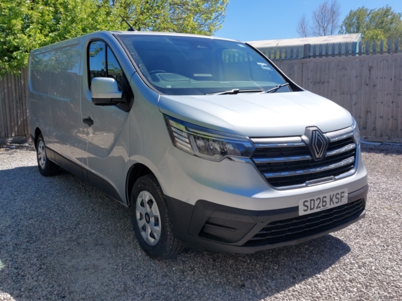 Renault Trafic Ll30 Blue Dci 130 Advance Safety Van Grey