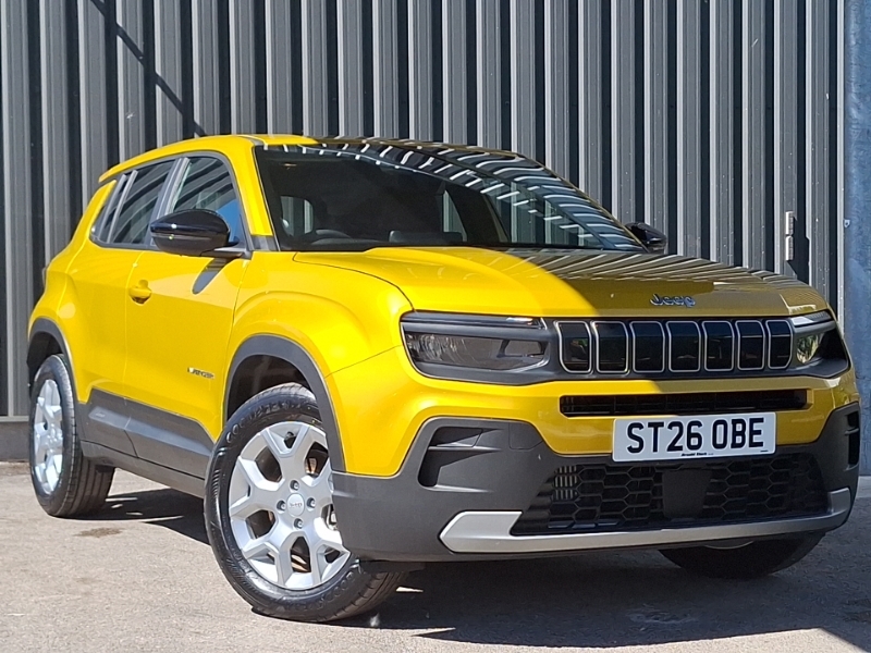 Jeep Avenger 1.2 E-hybrid Altitude Dct Yellow